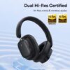 Baseus Bowie H1i Noise-Cancellation Wireless Headphone 100 Hours Playing Time Low Latency Bluetooth V5.3 Headset Black - Image 2