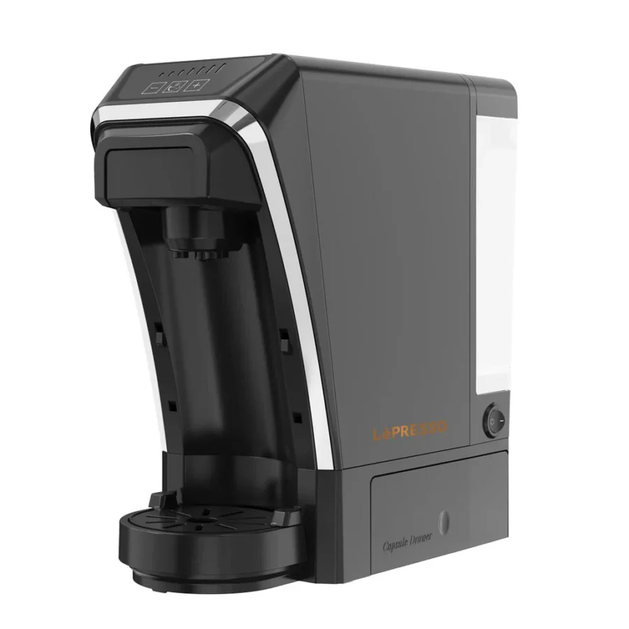 LEPRESSO MULTIFUNCTIONAL CAPSULE COFFEE MACHINE CUPSULE STORAGE - BLACK