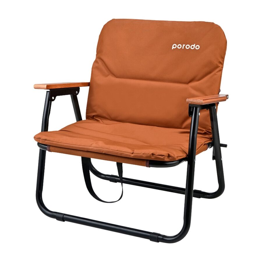 Foldable chair brown