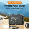 Brave 800W Portable Power Station 160000mAh - Black + Bag - Image 2