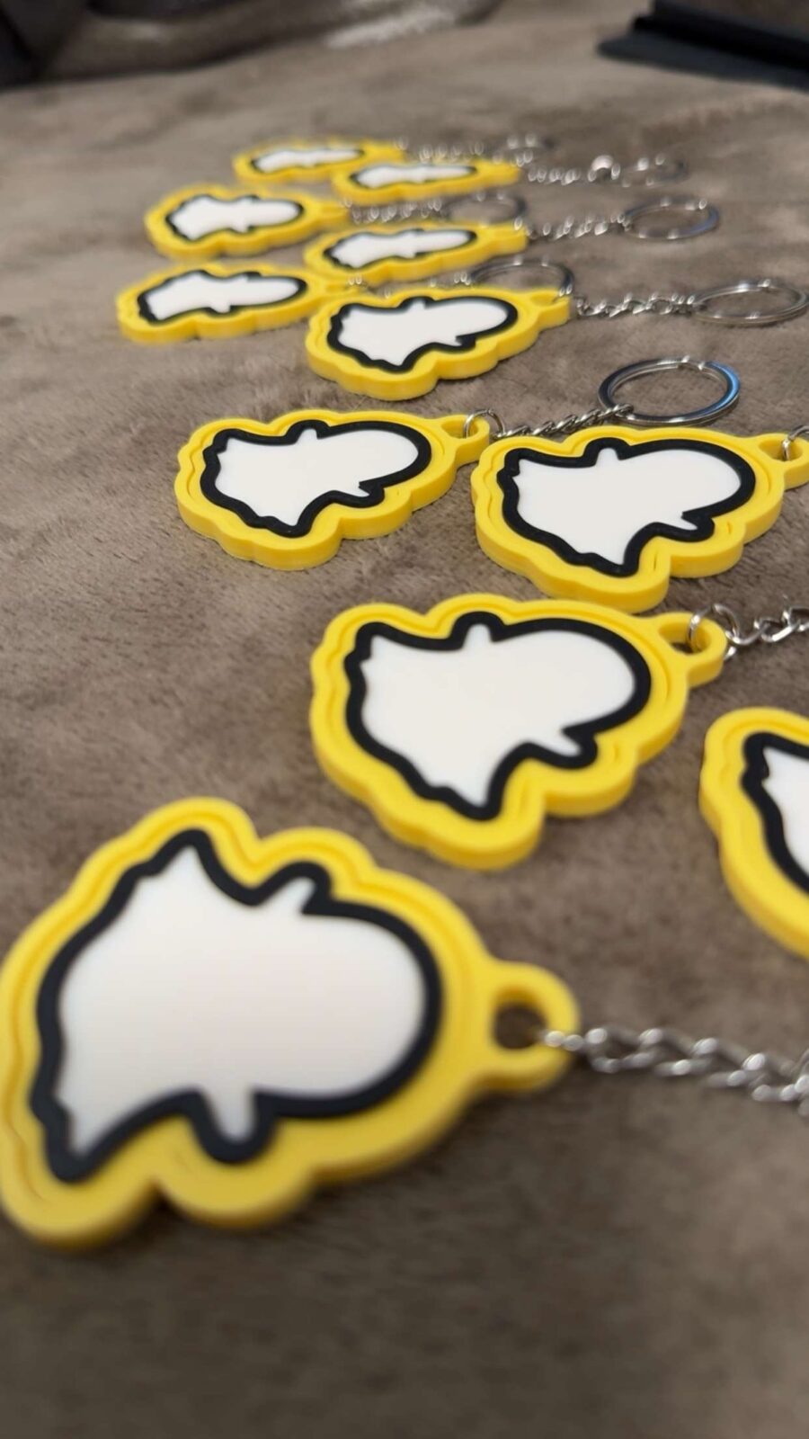 Snapchat NFC keychain