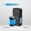 27000mAh Power Bank with LED built-in retractable Type-C cable 15W wireless ch - Image 8