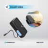 27000mAh Power Bank with LED built-in retractable Type-C cable 15W wireless ch - Image 10