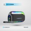TWS Karaoke Speaker 150W with Mic and Remote - Silver - Image 2