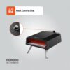 Portable Stainless Steel Pizza Oven with Foldable Legs and Cutter - Image 9