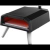 Portable Stainless Steel Pizza Oven with Foldable Legs and Cutter - Image 2