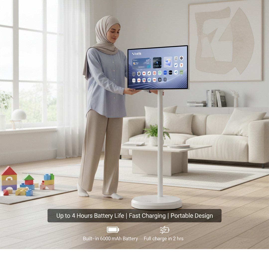 21.5 inch Floor Standing Smart Screen - Image 4