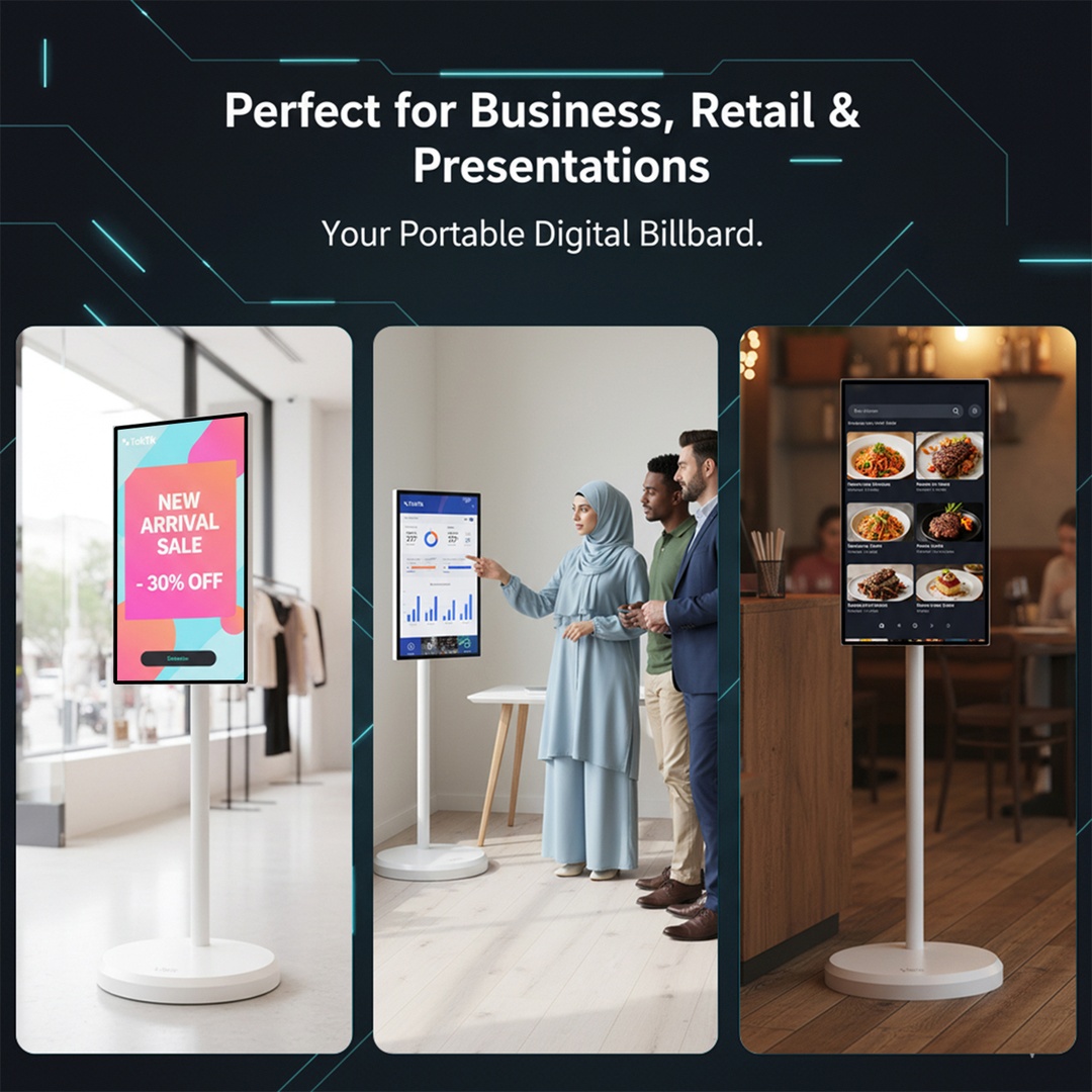 21.5 inch Floor Standing Smart Screen - Image 6